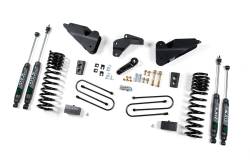 Zone Offroad ZOND64N 4" Suspension Lift Kit Zone Shocks for RAM 3500 4WD Gas