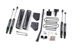 Zone Offroad 4" Suspension Lift Kit Zone Shocks F250/F350 SD 4WD Gas ZONF13N