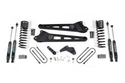 Zone Offroad ZOND65N 4" Front/Rear Nitro Lift Kit for 13-14 RAM 3500 Gas 4WD