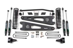 Zone Offroad ZONF23N 4" Suspension Lift Kit Zone Shocks for 08-10 F250/F350 4WD