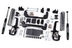 Zone Offroad ZOND41N 6" Suspension Lift Kit Zone Nitro Shocks for RAM 1500 4WD