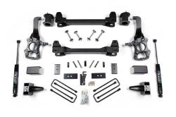 Zone Offroad 6" Suspension Lift Kit Zone Nitro Shocks Ford F150 RWD ZONF43N