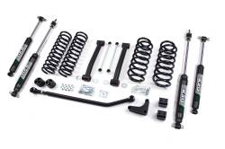Zone Offroad ZONJ17N 4" Suspension Lift Kit Zone Nitro Shocks for Gr Cherokee