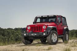 Rugged Ridge - Rugged Ridge 11544.01 Spartacus Front Winch Bumper Black for 07-18 Wrangler JK - Image 3