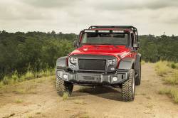Rugged Ridge - Rugged Ridge 11544.01 Spartacus Front Winch Bumper Black for 07-18 Wrangler JK - Image 4
