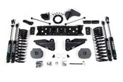 Zone Offroad ZOND76N 4.5" Lift Kit Zone Shocks for 19-24 RAM 2500 4WD Diesel