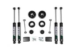 Zone Offroad ZONJ30 2" Suspension Lift Kit w/o Shocks for 18-24 Wrangler JL