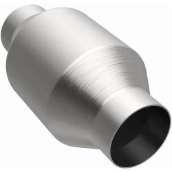 MagnaFlow Exhaust Products - MagnaFlow 59954 Universal Catalytic Converter 8"L x 4"W Round 2" - Image 2