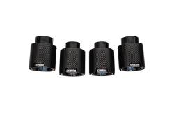 Corsa Performance - Corsa Performance 21109CFBLK Exhaust Tip Kit for 20-25 Corvette - Image 1