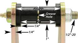 RockJock 4x4 - RockJock CE-9035A HD Front Leaf Spring Shackles for 76-86 Jeep CJ5/CJ7/Scrambler - Image 3