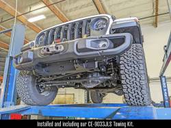 RockJock 4x4 - RockJock RJ-641100-101 Winch Plate Steel Bumper for w/or w/o CE-9033JLS Towing - Image 4