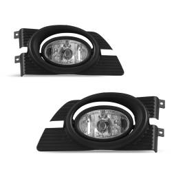 Winjet - Winjet CFWJ-0103-C Clear Fog Lights w/Wiring Kit for 98-02 Honda Accord 4DR - Image 1