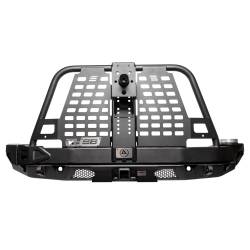 Smittybilt - Smittybilt 77897-02 Atlas Rear Bumper Swing Gate for 18+ Jeep Wrangler JL/JLU - Image 1