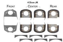 Rust Buster Frameworks - Rust Buster RB5057 Body To Frame Mount Brackets Set Of 6 for 07-18 Jeep JK 4DR - Image 1
