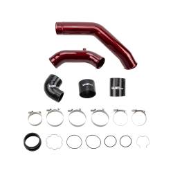 Wehrli Custom Fabrication - Wehrli WCF100297-CT Candy Teal High Flow Intercooler Pipe Kit 17-25 Ford 6.7L PS - Image 1