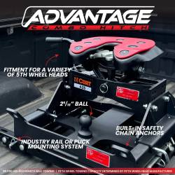 GEN-Y Hitch - GEN-Y Hitch GH-21209 ADVANTAGE Combo Hitch - Image 2