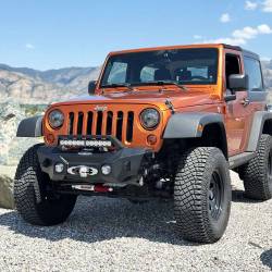 Rock Slide Engineering - Rock Slide Engineering FB-S-300-JK Front Bumper w/Winch Plate for Wrangler JK - Image 3