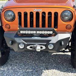 Rock Slide Engineering - Rock Slide Engineering FB-S-300-JK Front Bumper w/Winch Plate for Wrangler JK - Image 5