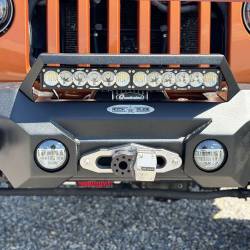 Rock Slide Engineering - Rock Slide Engineering FB-F-300-JK Mid Front Bumper Winch Plate for Wrangler JK - Image 7