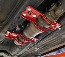 Innovative Mounts - Innovative Mounts 103360 Rear Diff Mount Kit EG/DC Black/Red AWD - Image 2