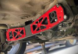 Innovative Mounts - Innovative Mounts 103360 Rear Diff Mount Kit EG/DC Black/Red AWD - Image 3
