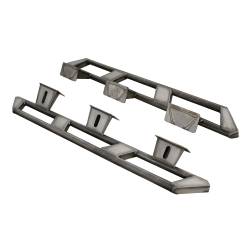 Motobilt - Motobilt MB1158-JKU Frame Mounted Rocker Guards for 07-18 Jeep Wrangler JK 4DR - Image 2