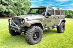 Motobilt - Motobilt MB1158-JKU Frame Mounted Rocker Guards for 07-18 Jeep Wrangler JK 4DR - Image 6