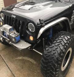 Motobilt - Motobilt MB1075-2 Crusher 2" Front Fenders for 07-18 Jeep Wrangler JK/JKU - Image 10