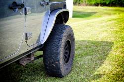 Motobilt - Motobilt MB1076-4 Crusher 4" Rear Fenders for 07-18 Jeep Wrangler JK/JKU - Image 2