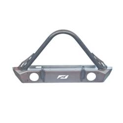 Motobilt - Motobilt MB1048F-S Front Bumper w/Stinger Fog Cutouts for 07-18 Jeep Wrangler JK - Image 1