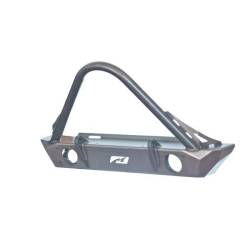 Motobilt - Motobilt MB1048F-S Front Bumper w/Stinger Fog Cutouts for 07-18 Jeep Wrangler JK - Image 3