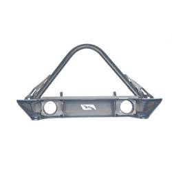 Motobilt - Motobilt MB1048F-S Front Bumper w/Stinger Fog Cutouts for 07-18 Jeep Wrangler JK - Image 4