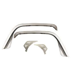 Motobilt - Motobilt MB1101 Front Fender Flares for 18+ Jeep Wrangler JL/JLU - Image 1