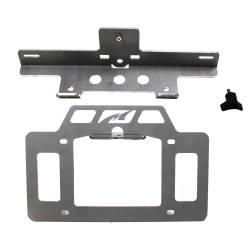 Motobilt - Motobilt MB1129 License Plate Relocator/Light Mount for JK-JL w/o Backup Camera - Image 1