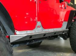Motobilt - Motobilt MB1042 Rocker Guards w/Step for 07-18 Jeep Wrangler JK Unilimited 4DR - Image 2