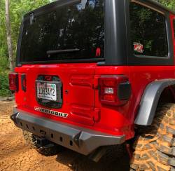 Motobilt - Motobilt MB1079 Rear Bumper Crusher No Spare for 18+ Jeep Wrangler JL - Image 7