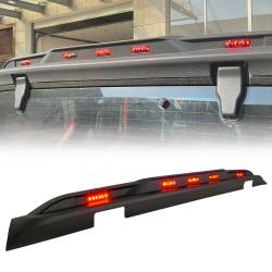 AMERICAN MODIFIED - AMERICAN MODIFIED AMJPCA00303 Rear Roof Spoiler w/Amber LED Lights - Image 1
