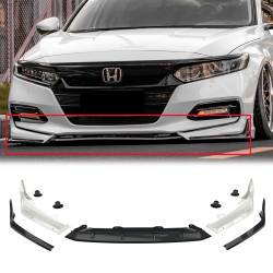 AMERICAN MODIFIED - AMERICAN MODIFIED AMHMBA00201 White Aerodynamic Front Lip Spoiler - Image 1