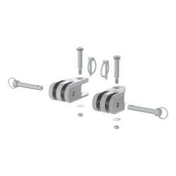 CURT - CURT 70011 Rambler Heavy-Duty 3-Lug Shackle Ends 2 Pack - Image 1