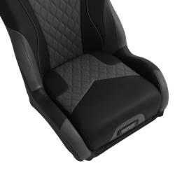 Simpson Safety - Simpson Safety PR107-305HP Racing Seat PREMIUM PRO-SPORT SEAT BK/CL w/HEATPAD - Image 4