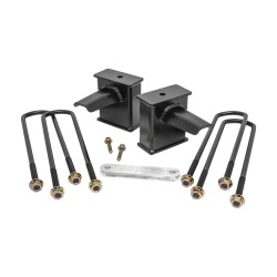 ReadyLift 66-2761 6" Rear Steel Block w/U-Bolt Kit for 17-18 Ford Super Duty