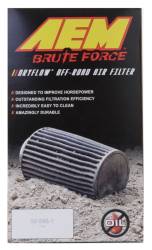 AEM Induction - AEM Induction 21-2049BF DryFlow Air Filter 3.5"x9" - Image 2