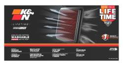 K&N - K&N 33-2118 Drop-In Replacement Air Filter - Image 2