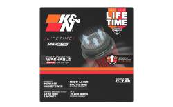 K&N - K&N RC-9360 Universal Clamp-On Air Filter - Image 2