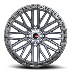 Vortek - Vortek Wheel 608221257-44MTBR VRD-608 22x12 6x135/5.5 -44mm Titanium - Image 1