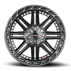 Vortek - Vortek Wheel 501209570BDCTR VRD-501 20x9 6x135/5.5 0mm Gloss Black & Dark Tint - Image 1