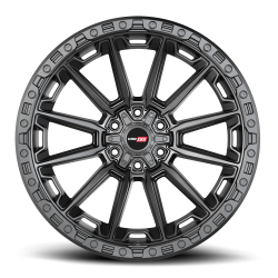 Vortek - Vortek Wheel 601221057-12MB VRD-601 22x10 6x135/5.5 -12mm Matte Black - Image 1