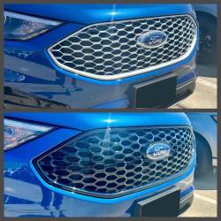 Trim Illusion - Trim Illusion ABS6525BLK Black Front Grille Overlay 19-24 Ford Edge - Image 4