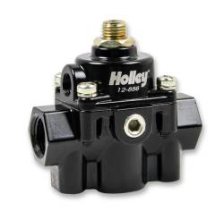 Holley - Holley Performance 12-886 EFI By-Pass Regulator 59.5 PSI Black Die Cast - Image 2