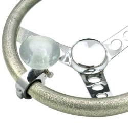 American Shifter Company - American Shifter ASCBA10003 Clear Retro Series Suicide Brody Knob - Image 1